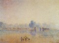the serpentine hyde park fog effect 1890 Camille Pissarro